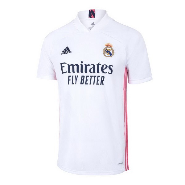 Tailandia Camiseta Real Madrid 1ª 2020-2021 Blanco